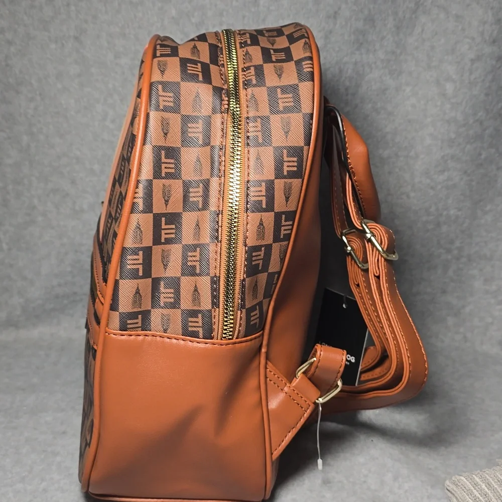 London Fog Hasley Signature  Backpack NWT